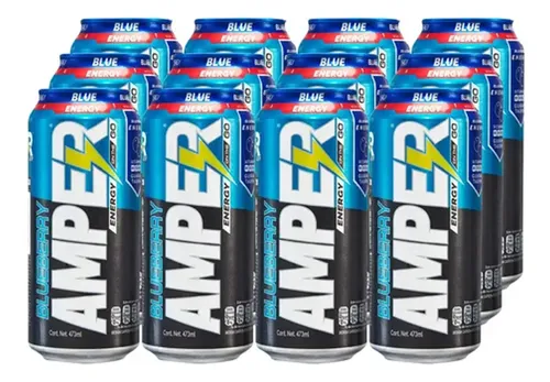 AMPER ENERGY BLUE 12/473 ML