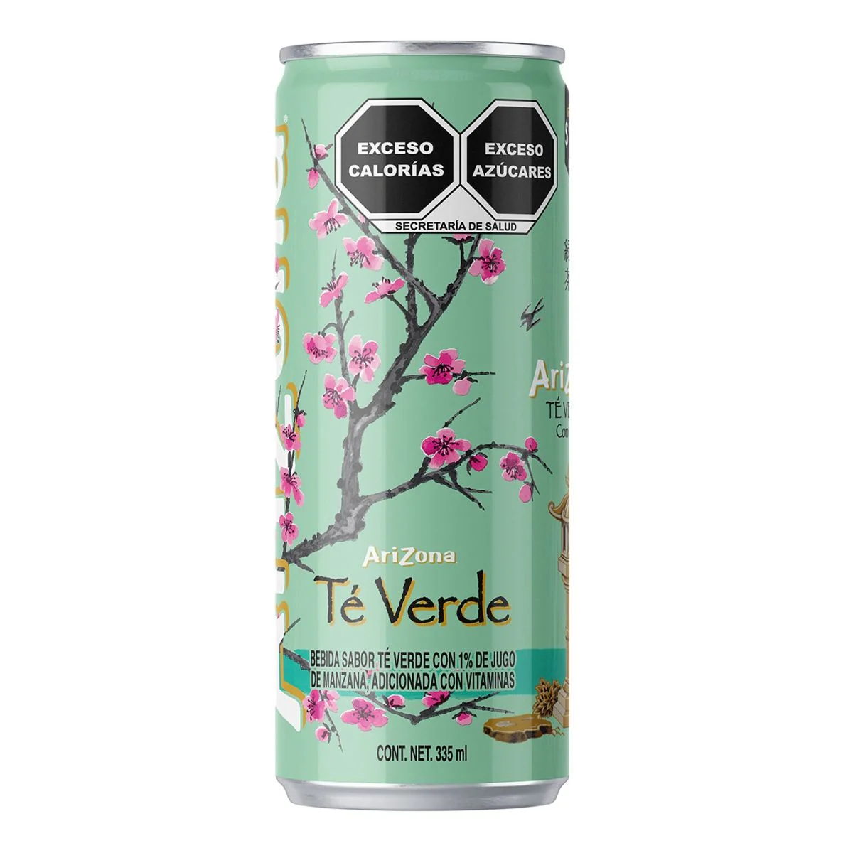 ARIZONA BEB TE VERDE 12/355 ML