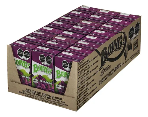 BOING JGO UVA 24/500 ML