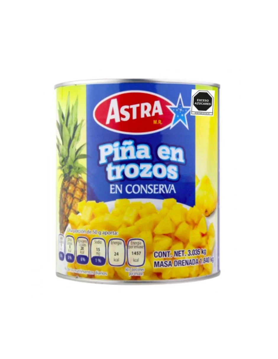 ASTRA PIÑA EN TROZOS 3 KG