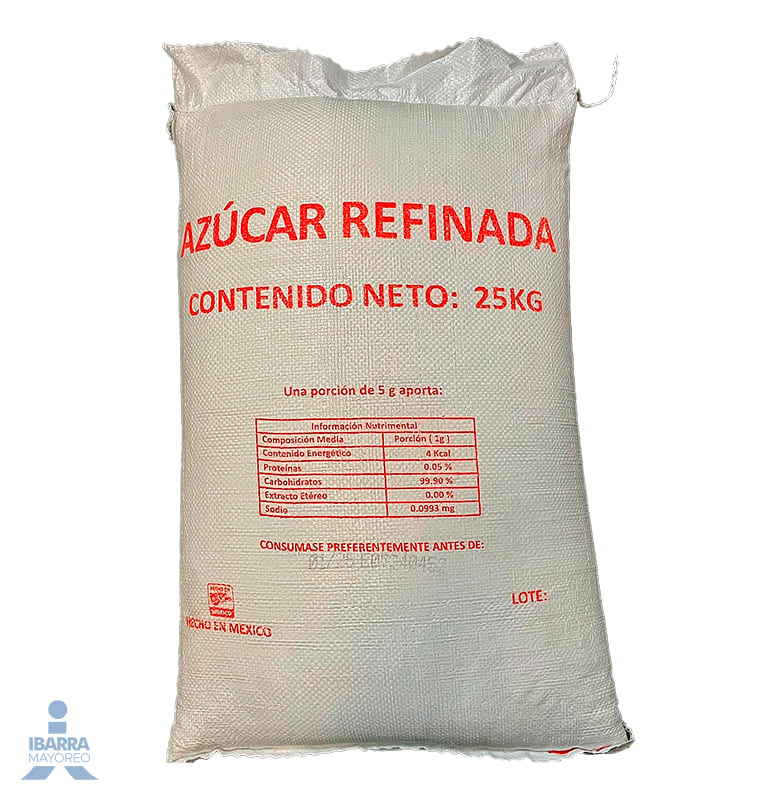 AZUCAR REFINADA 25 KG