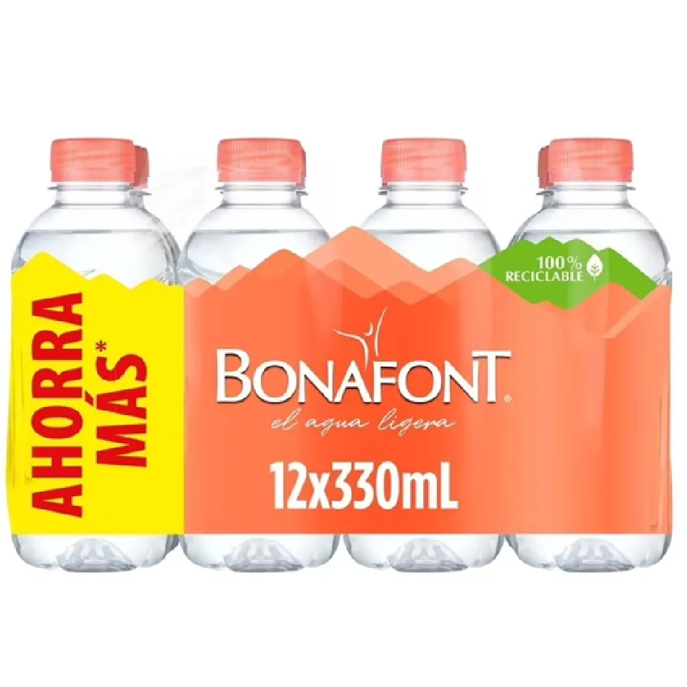 BONAFONT AGUA 12/330 ML