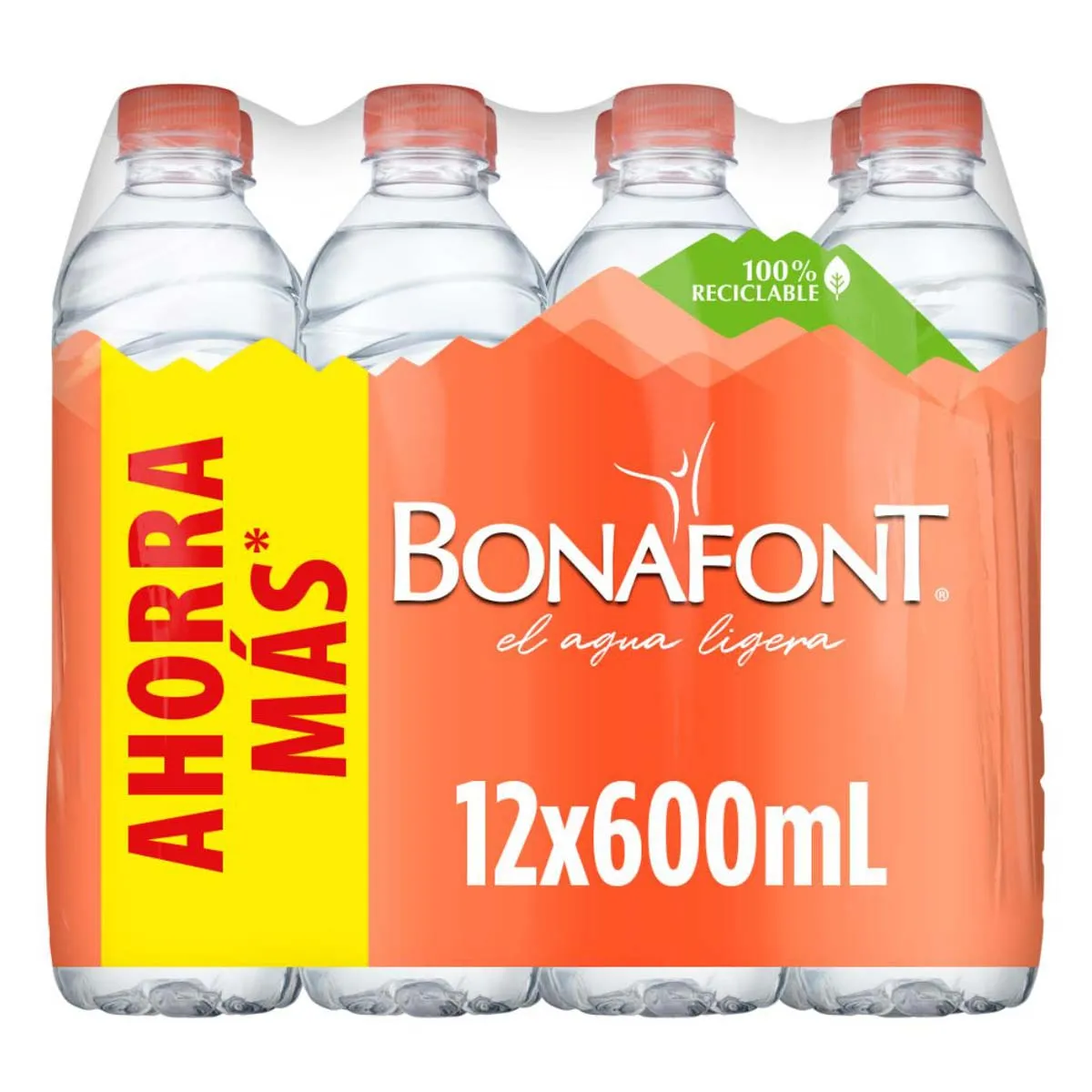 BONAFONT AGUA 12/600 ML