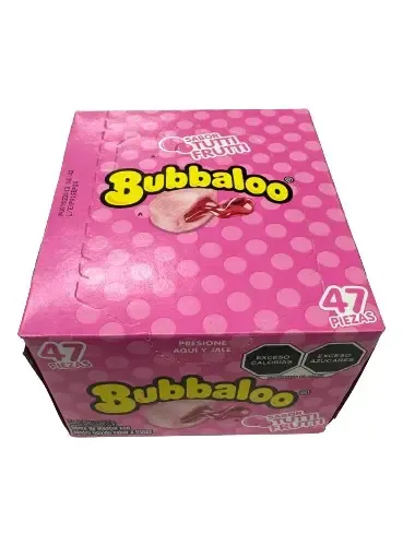 BUBBA CHICLE SABORES 47 PZ