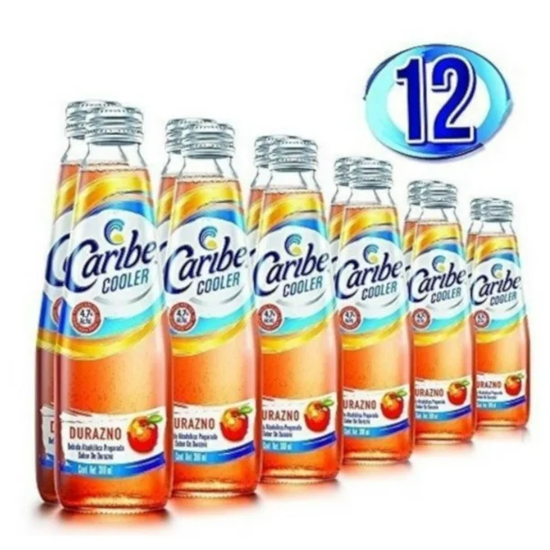CARIBE COOLER DURAZNO 12/300 ML