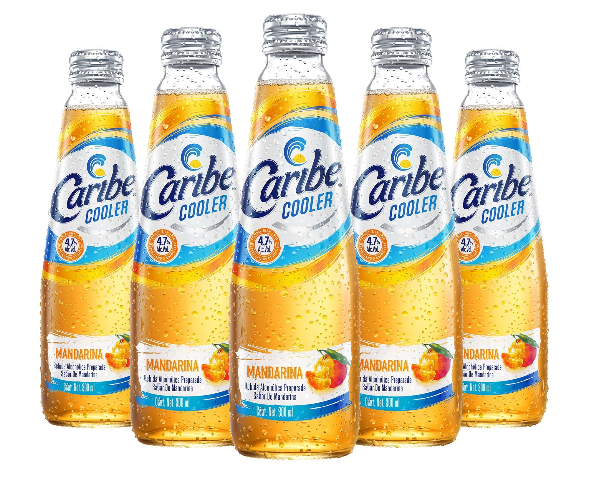 CARIBE COOLER MANDARINA 12/300 ML