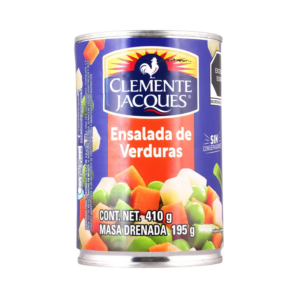 CJ ENSALADA VERDURAS 24/410 GR