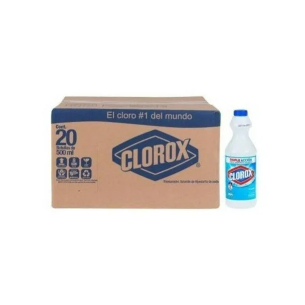 CLOROX CONCENTRADO 20/500 ML