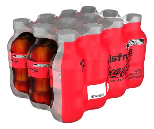 COCA-COLA CHUBY S/AZUC 12/355 ML