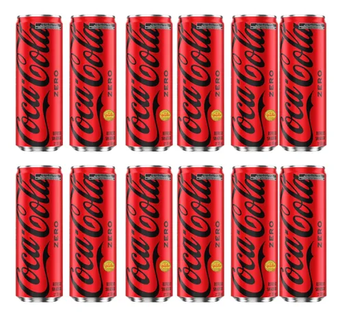 COCA-COLA LATA S/AZUCAR 12/355ML