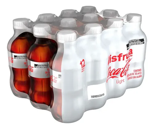 COCA COLA CHUBBY LIGTH 12/355 ML