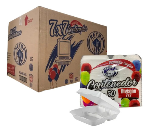 CONTENEDOR ECONOMICO 7X7 100 PZ