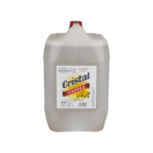 CRISTAL ACEITE CANOLA 20LT