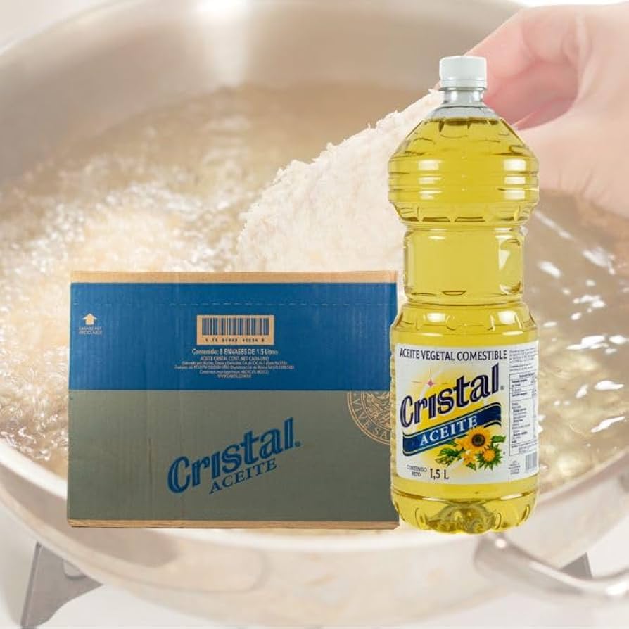 CRISTAL ACEITE VEGETAL 8/1.5 L