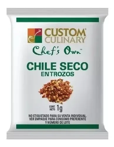 CUSTOM CHILE QUEBRADO 100 PZ