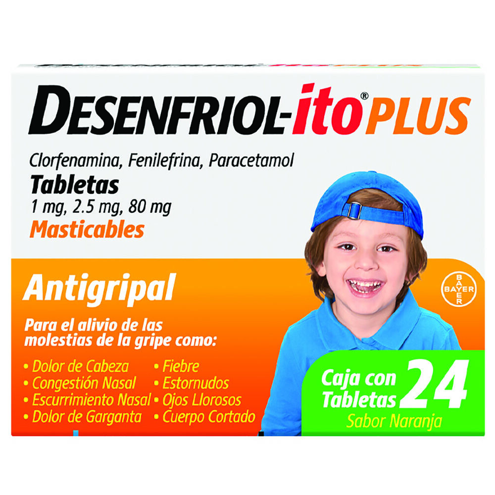 DESENFRIOLITO PLUS 24 TABS