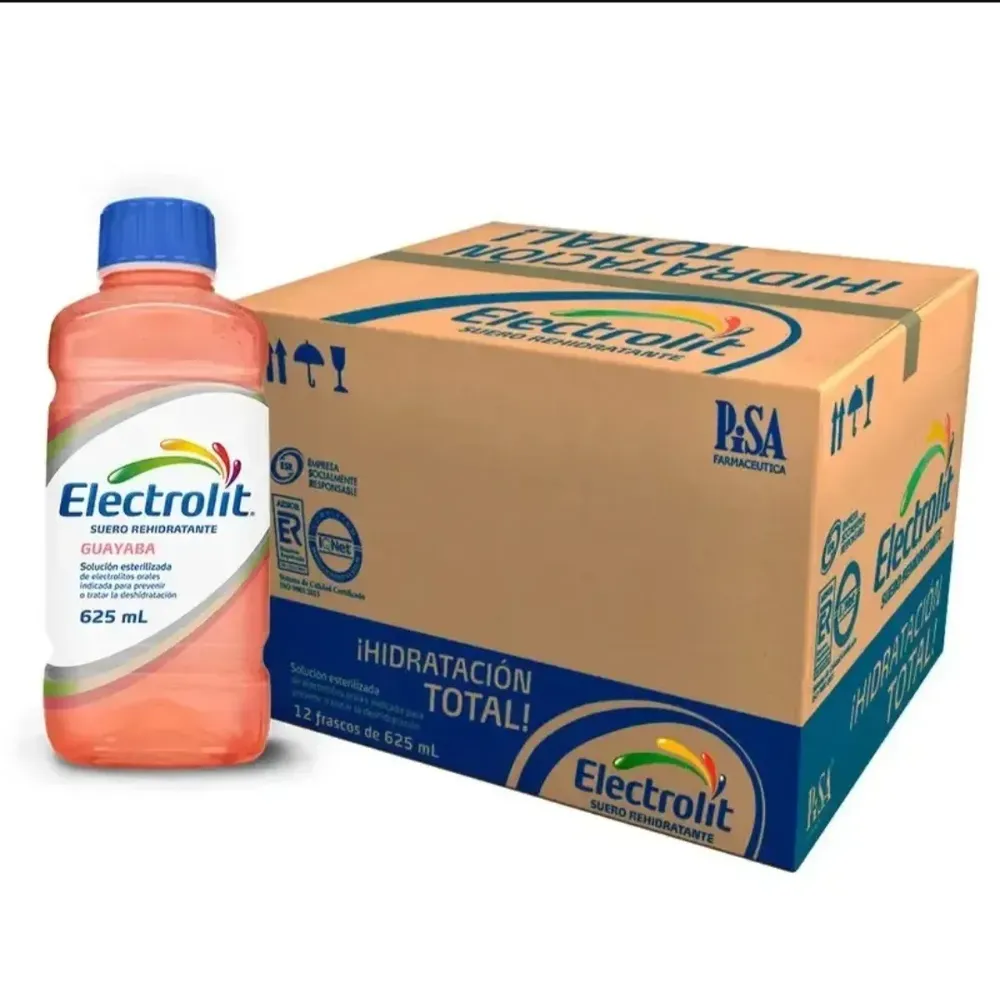 ELECTROLIT GUAYABA 12/625 ML