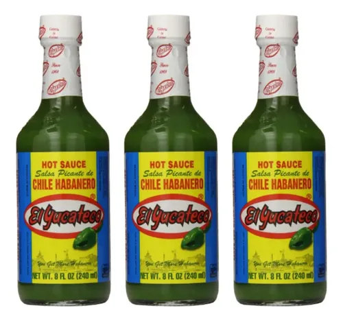 EL YUCATECO SALSA VDE 12/240 ML