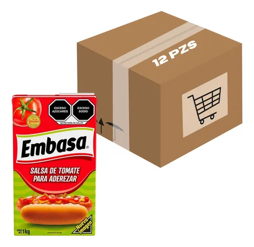 EMBASA SALSA CATSUP 12/1 KG
