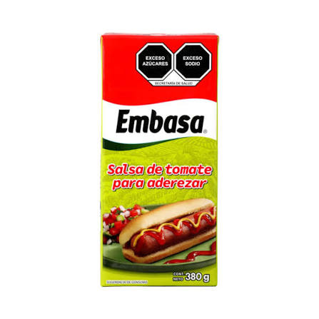EMBASA SALSA CATSUP 24/380 GR