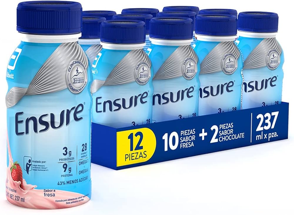 ENSURE SUPLEMENTO FRESA 12/237 ML