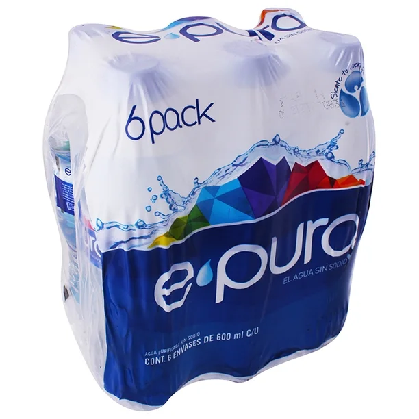 EPURA AGUA 6/600 ML