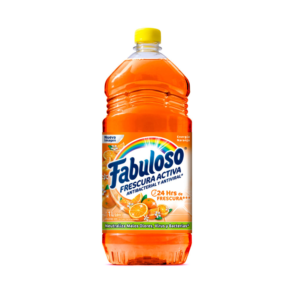 FABULOSO ENERG NARANJA 12/1 LT