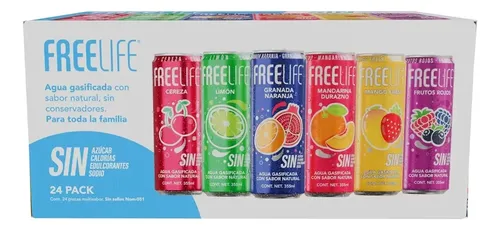 FREE LIFE SABORES 24/355 ML