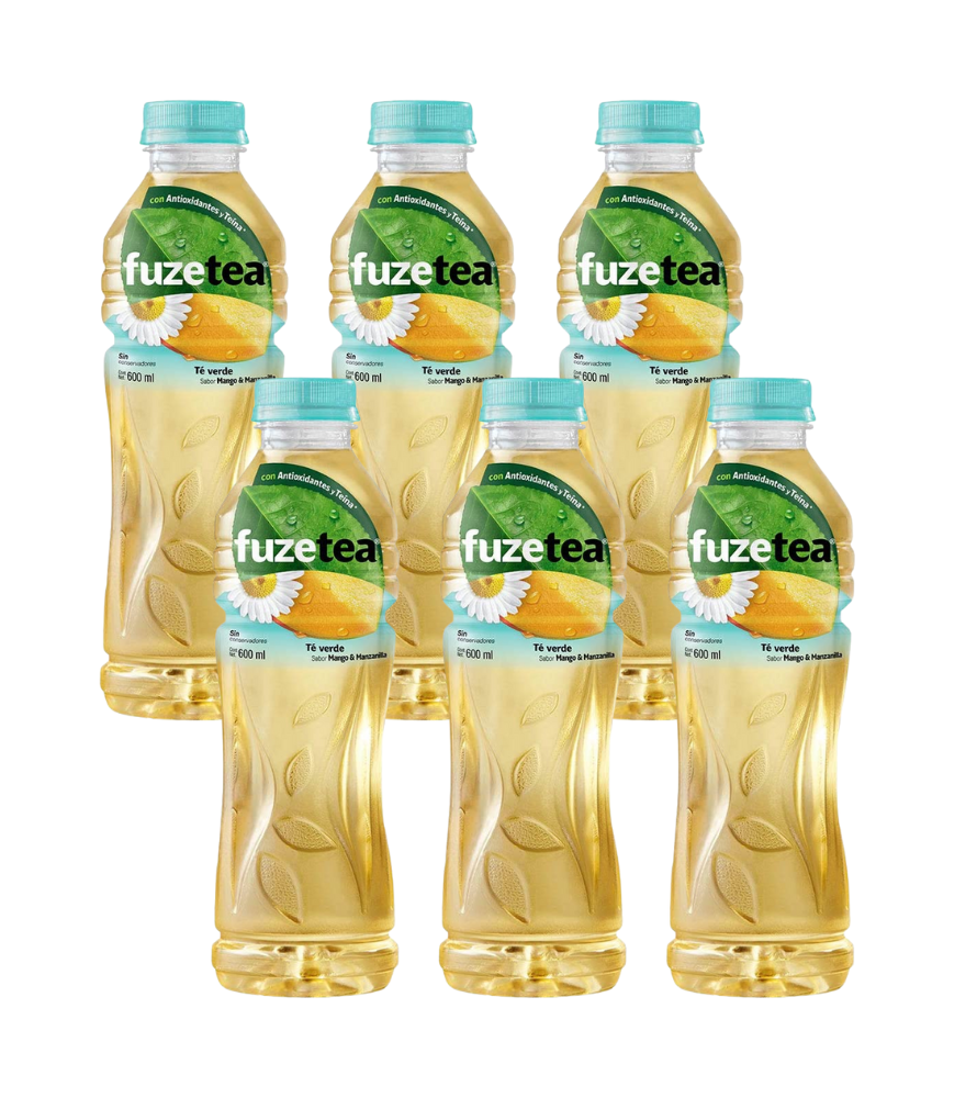 FUZE TEA MANGO/MANZ 6/600 ML