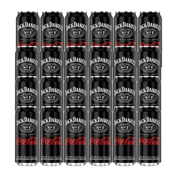 JACK DANIELS LATA COLA 24/350 ML