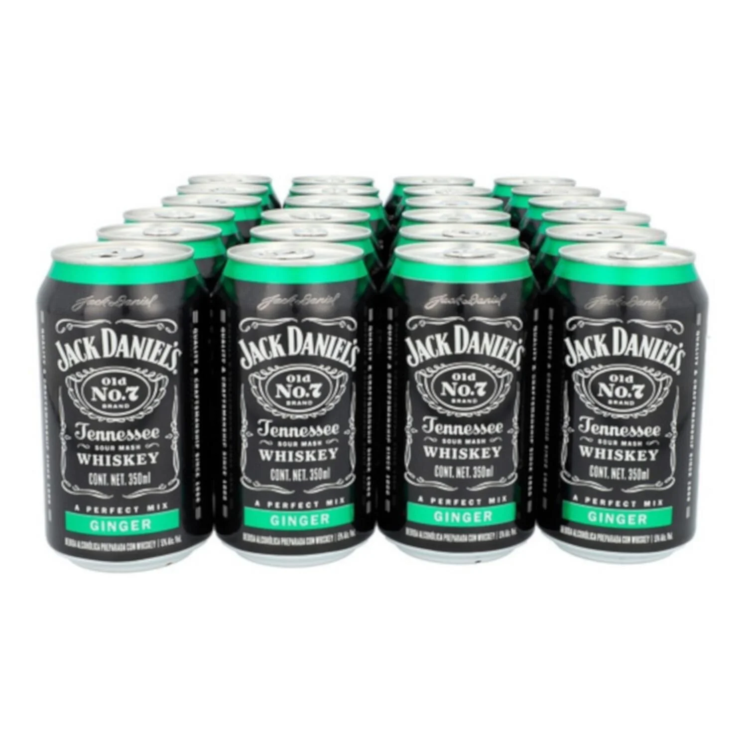 JACK DANIELS LATA GINGER 24/350 ML