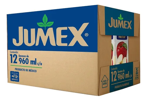 JUMEX TETRA MANZANA 12/960 ML