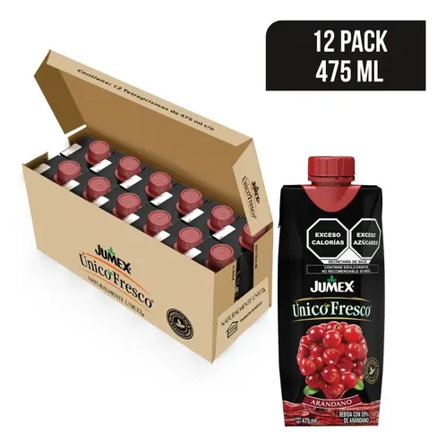 JUMEX UNICO FRESCO ARAN 12/475 ML