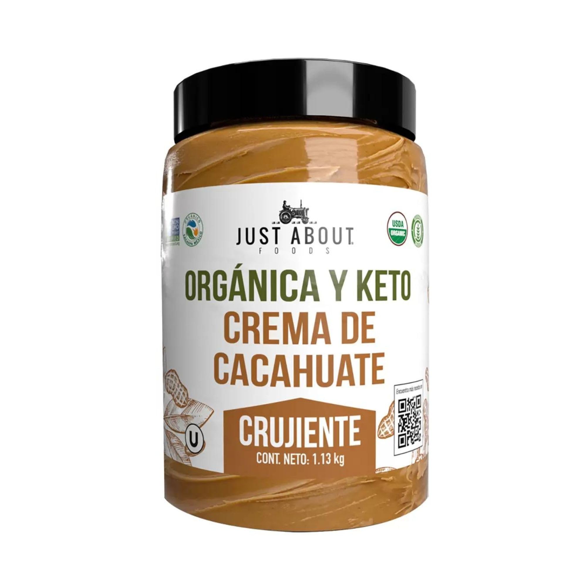 JUST CREMA DE CACAH ORG/KETO 1.13 KG