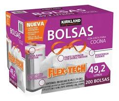 KIRKLAND BOLSAS COCINA 200 PZ