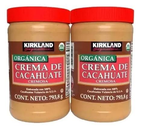 KIRKLAND CREMA CACAHUATE 2/790 GR