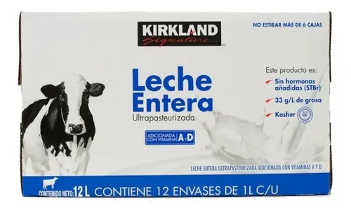 KIRKLAND LECHE ENTERA 12/1 LT