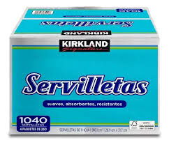 KIRKLAND SERVILLETAS 260 PZ