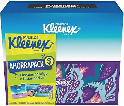 KLEENEX PAÑUELOS 2/180 PZ
