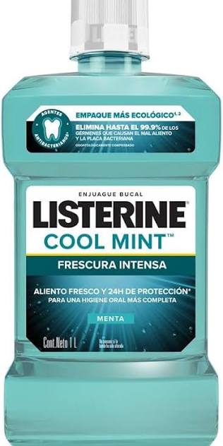 LISTERINE COOL MINT FRES INT 1 LT