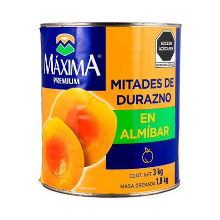 MAXIMA DURAZNO MITAD 3 KG
