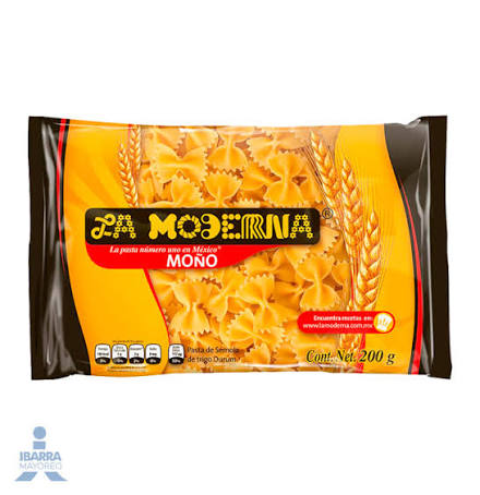 MODERNA PASTA MOÑO/ESTR 20/200GR