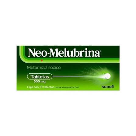 NEOMELUBRINA 10/500 MG