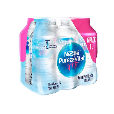 NESTLE AGUA 6/1 LT
