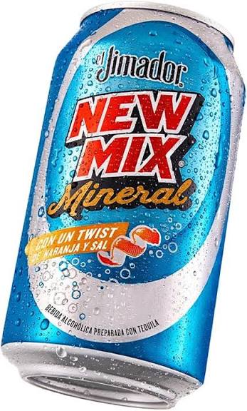 NEW MIX MINERAL NARANJA 24/350ML