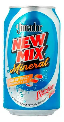 NEW MIX MINERAL NARANJA 24/473ML