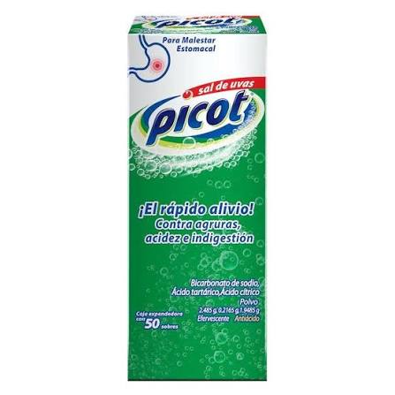PICOT SAL DE UVAS 50 PZ