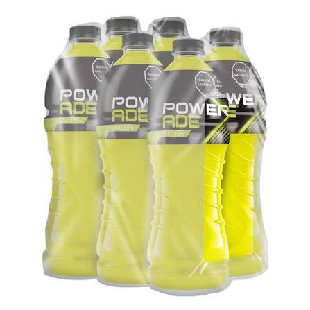 POWERADE LIMA-LIMON 6/500 ML