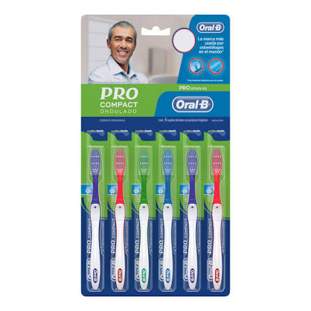 PRO CEPILLO COMPAC OND 6 PZ