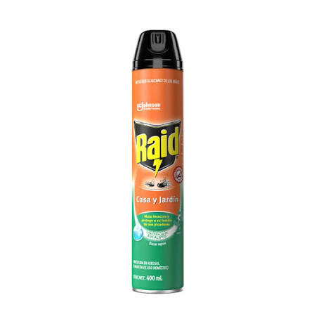 RAID CASA/JARDIN 12/400 ML